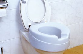 Toilettensitzerhöhung Soft, bequeme Toilettensitzerhöhung, barrierefreies Bad, Hilfmittel, Reha-Hilfsmittel, Alltagshelfer